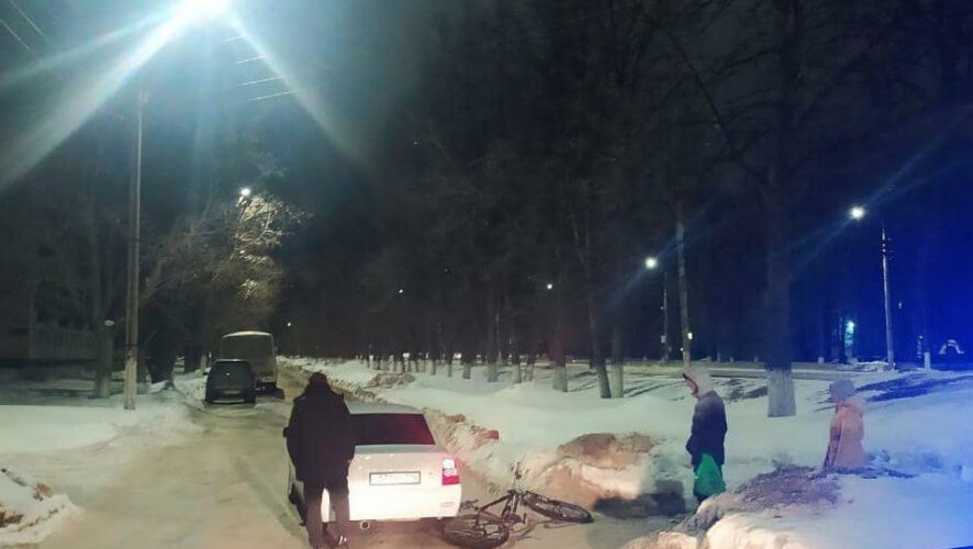 Это первый наезд на велосипедиста в этом году.