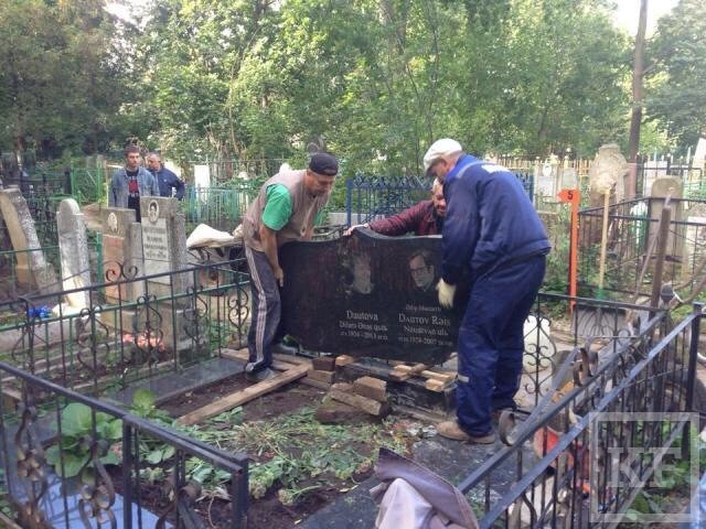 разрушивших надгробные памятники на кладбище в Ново-Татарской слободе Казани в начале этой осени