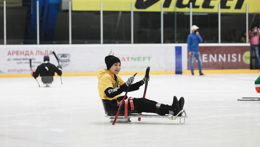 В Альметьевске хотят создать хоккейную команду для детей с ограниченными возможностями здоровья.