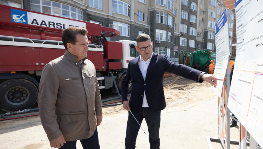 На сегодняшний день работы идут на Чистопольской