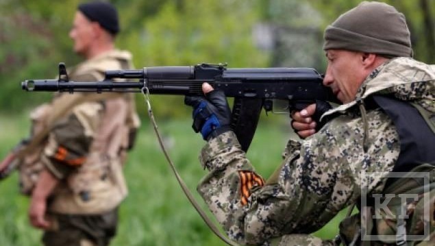 Колонна Национальной гвардии Украины попала в засаду