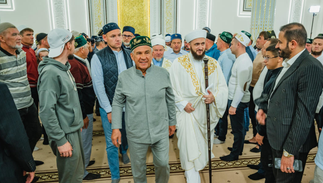 Богослужение прошло в новой мечети «Ал Тан».