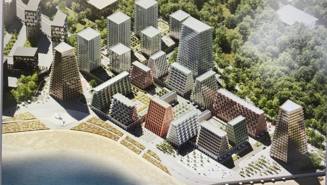 На месте промзоны появится 12-километровая набережная