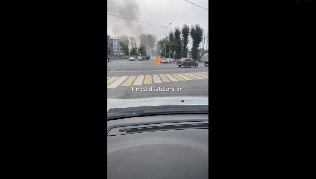 Жители города засняли на видео