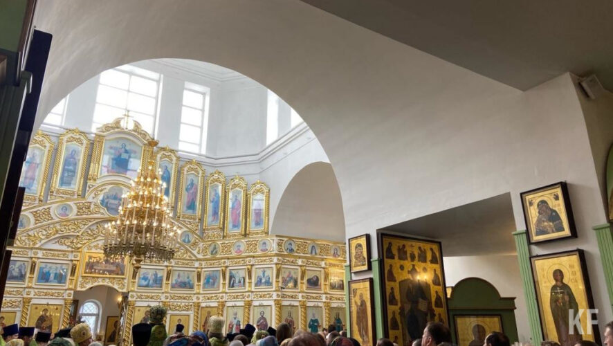 Святыня будет пребывать в храме преподобного Серафима Саровского до 1 августа.