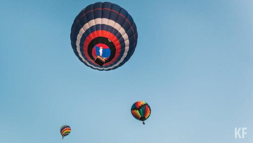 Разноцветные аэростаты пролетят над Волгой
