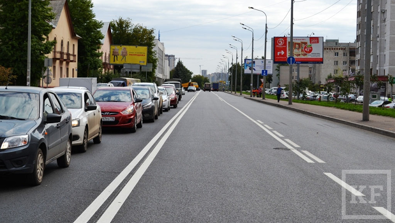 В Казани завершился ремонт проезжей части на улице Аделя Кутуя