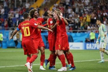 В матче 1/8 финала бельгийцы одержали волевую победу на последних секундах матча.