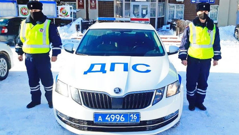 Автоинспекторы сопроводили с мигалками жителя столицы Татарстана