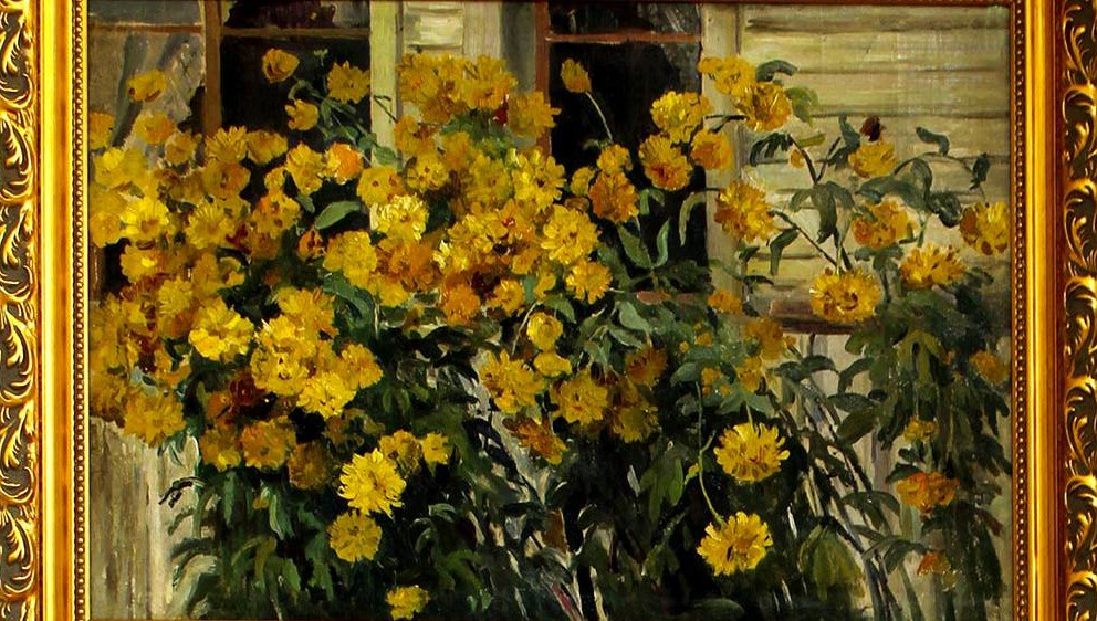 С покупкой полотна помог спонсор.