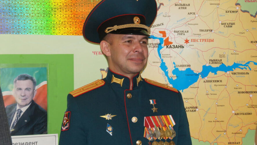 Солдат также ответил на вопросы ребят.