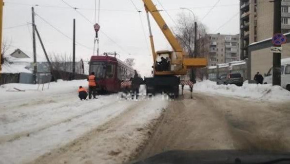 Инцидент произошёл на пересечении улиц Копылова и Воровского.