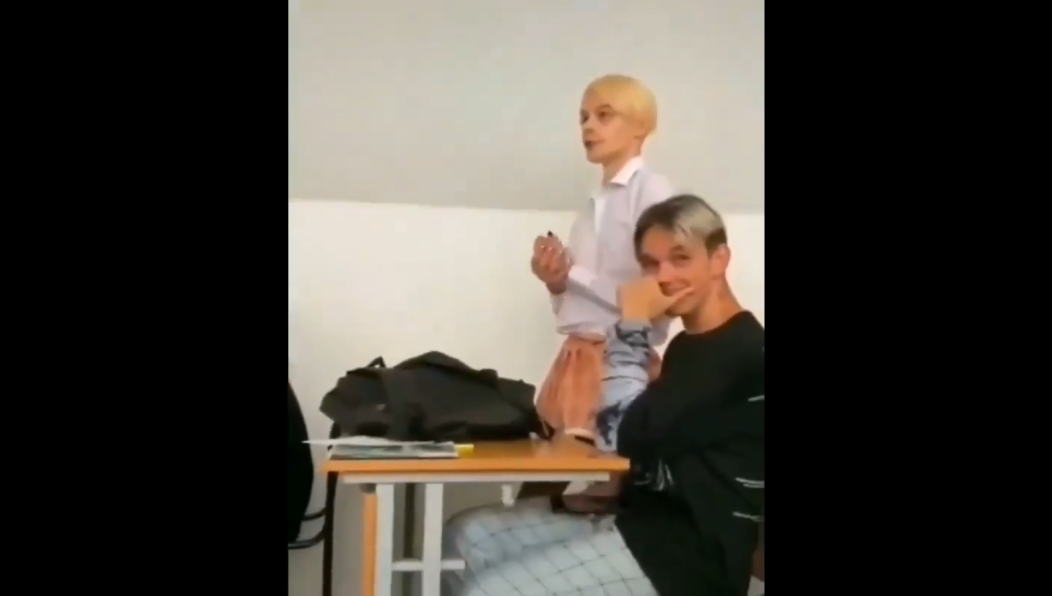 Неожиданный образ парень назвал шуткой