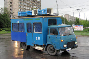 Мобильный громкоговоритель использовали на митингах