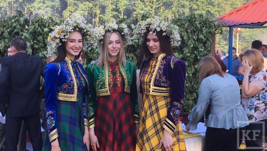 Кряшенский национальный праздник отгремел на границе Татарстана и Удмуртии