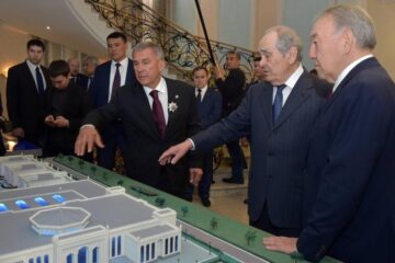 Встреча прошла в Представительском корпусе Казанского Кремля