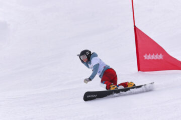 Сноубордистка Милена Быкова стала второй в параллельном гигантском слаломе.