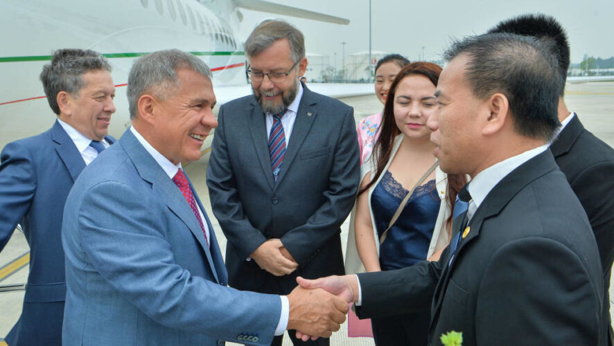 Лидер Татарстана посетил страну с рабочим визитом.