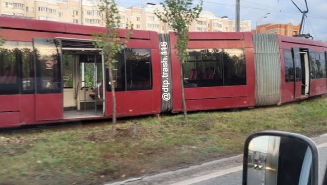 ЧП произошло между остановками &laquo;Агропромышленный парк Казань&raquo; и &laquo;Улица Академика Глушко&raquo;.