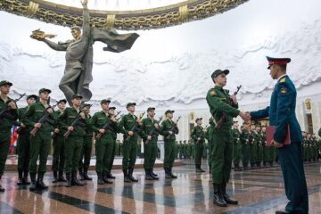 Церемония состоялась в Музее Победы на Поклонной горе.