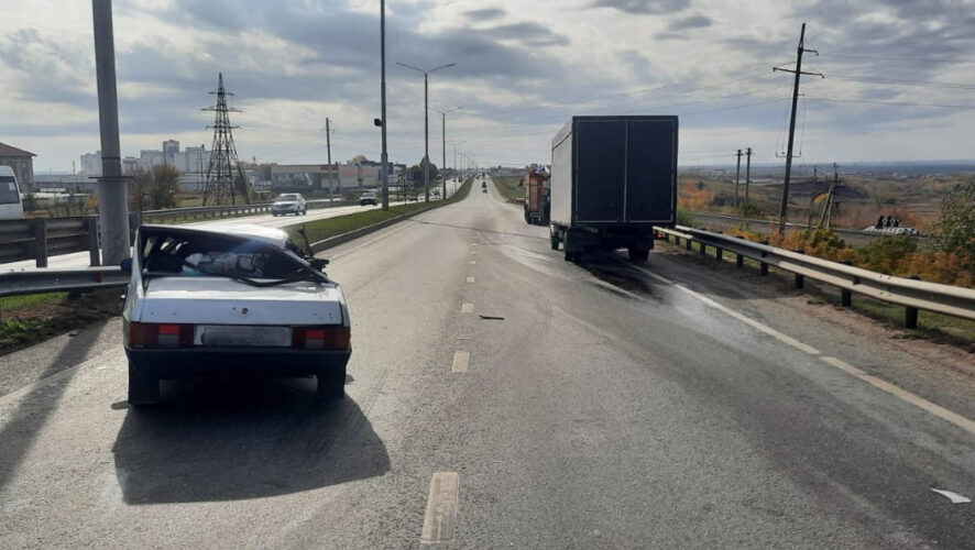 Пострадала женщина.