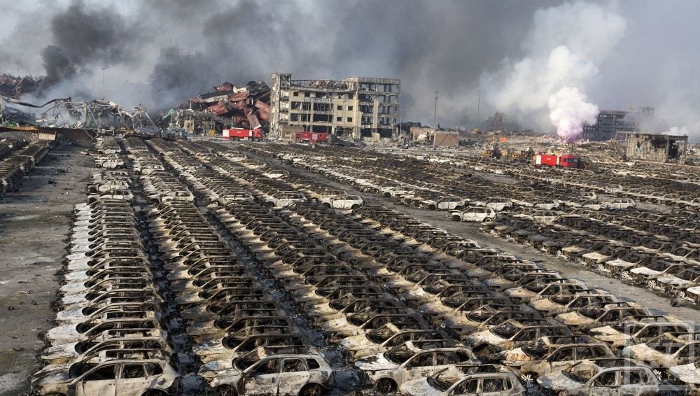 50 человек погибли при взрыве на складе компании «Жуйхай» в китайском городе Тяньцзин