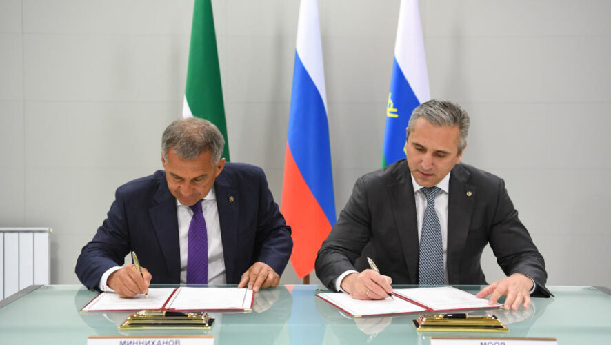 Подписано соглашение о сотрудничестве в различных областях.