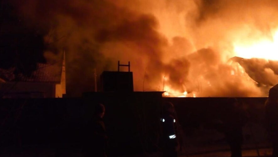 Загорелся частный дом в Октябрьском Зеленодольского района.