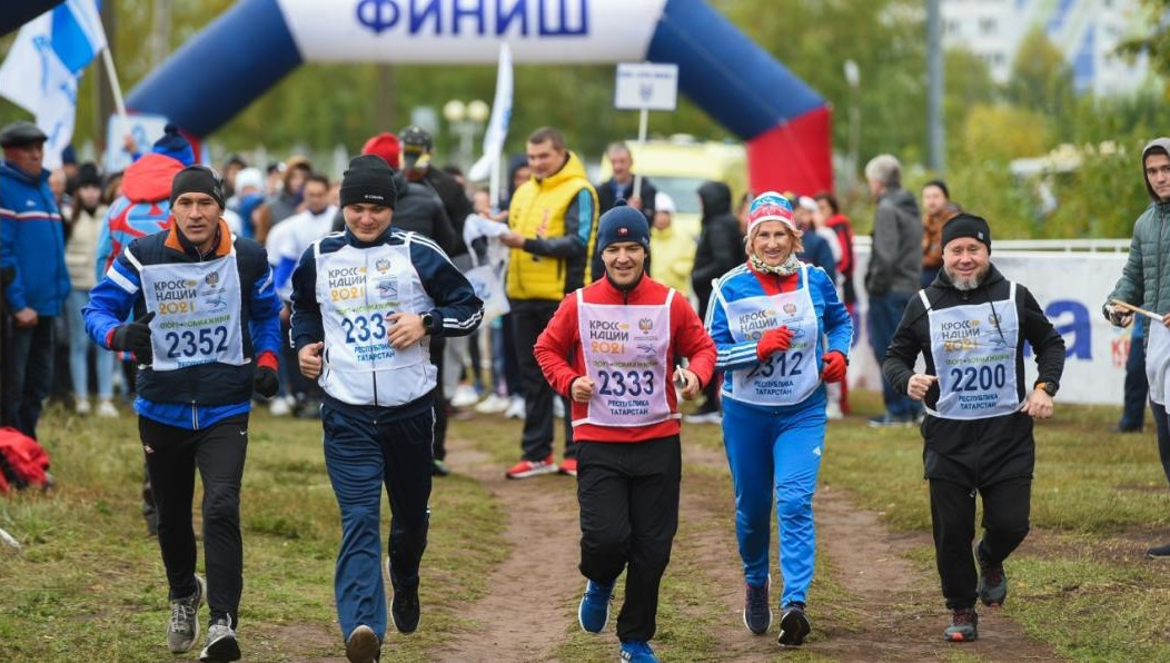 Дождливая погода спортсменам не помешала.