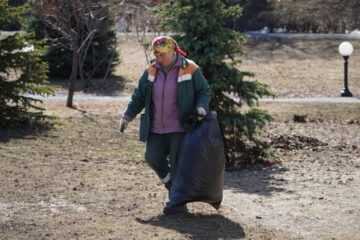 Также провели ямочный ремонт.