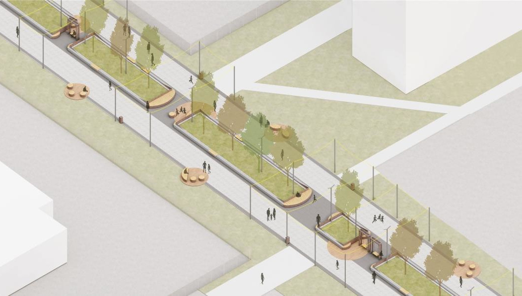 В городе планируют благоустроить территорию от парка Нефтехимиков до «Рамус Молла».