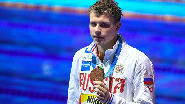 Александр Красных представит сборную России в эстафете 4 по 200 метров кролем.