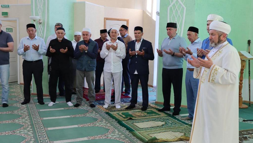 Наиль Магдеев побывал на площадке для заклания жертвенных животных.