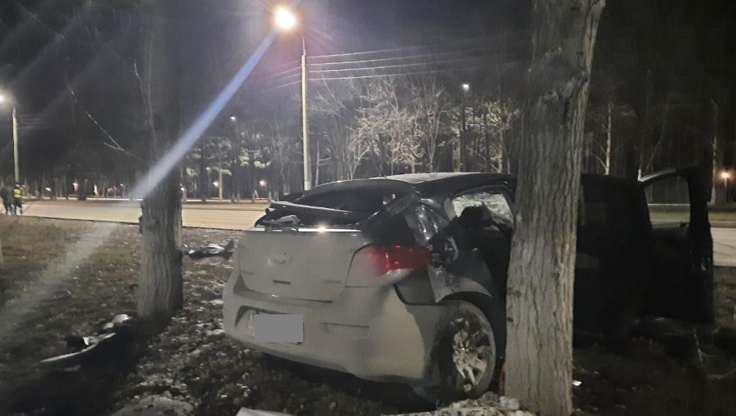 Автолюбительница не справилась с управлением.