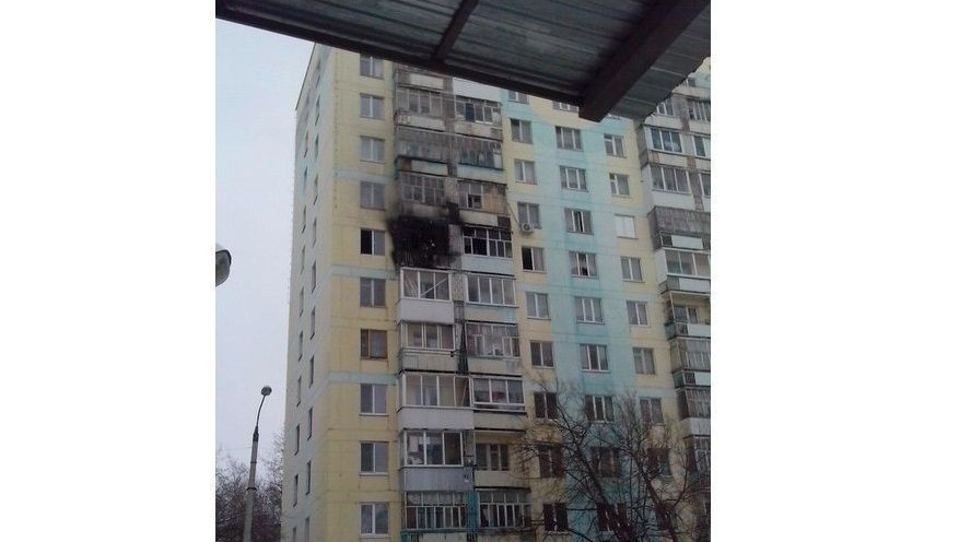 Из-за неосторожности во время курения в Нижнекамске сгорел балкон на седьмом этаже дома на улице 50 лет Октября