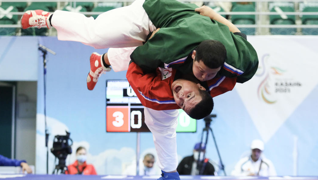 Все награды наши атлеты заработали в борьбе на поясах.