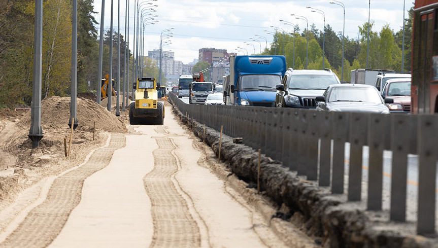После расширения Горьковского шоссе и реконструкции улицы время задержки на участках уменьшится на 42 процента.