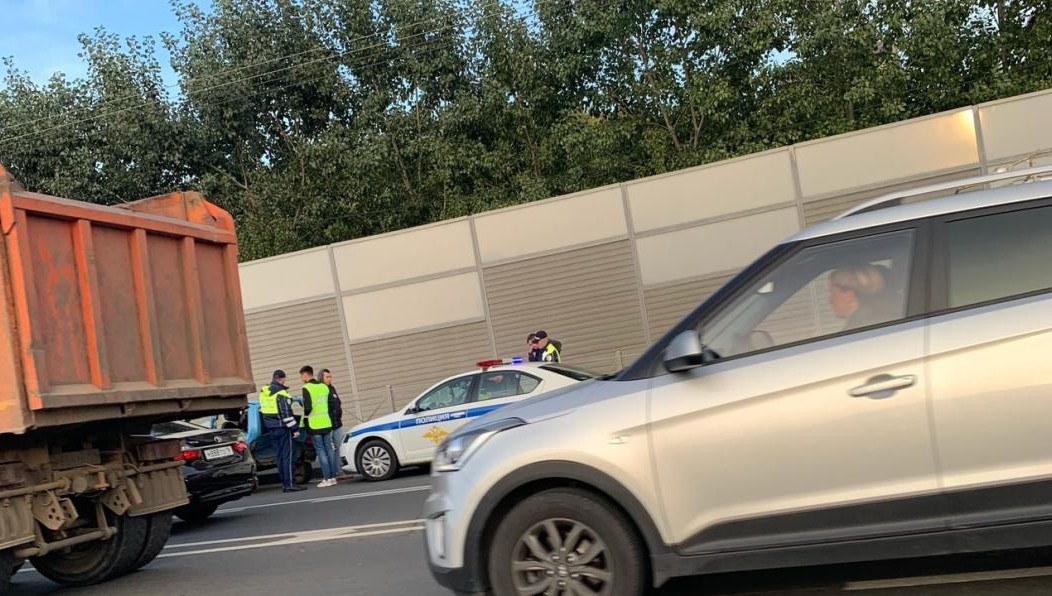 В городе затруднено движение.