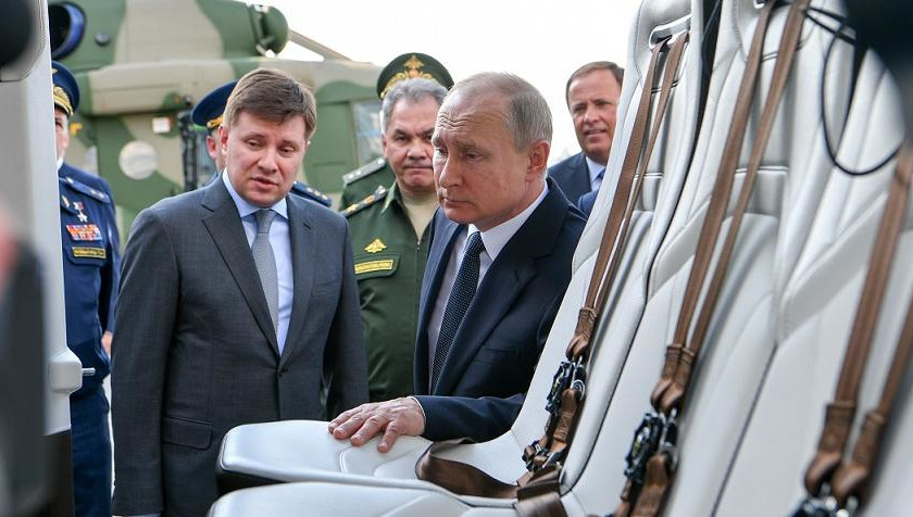 Президент России оценил военную технику