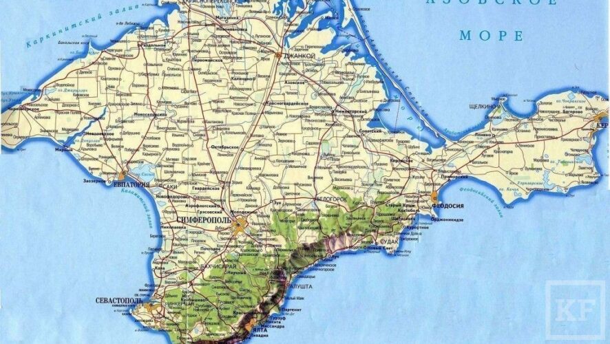 Украинское министерство юстиции оценило ущерб Украины от потери Крымского полуострова в 1 трлн гривен (более чем $90 млрд)