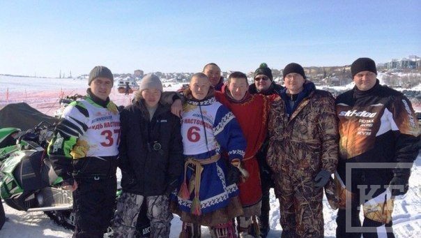 Сегодня в Салехарде татарстанцы заняли второе и третье места в международном Арктическом снегоходном марафоне «Ямалкан – 2014»