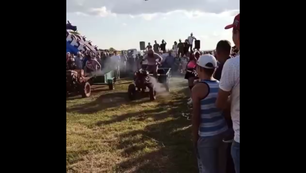 Гонка прошла с шумом