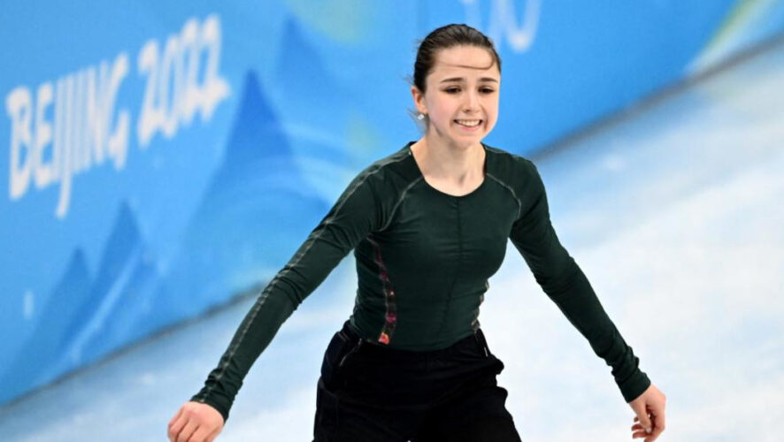 Российская фигуристка исполнила четверной прыжок.