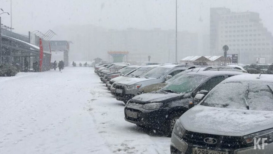 На дорогах будет гололедица.
