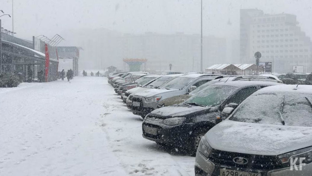 На дорогах будет гололедица.