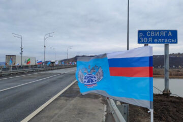 Движение по мосту на трассе М7 в Татарстане запустил Михаил Мишустин