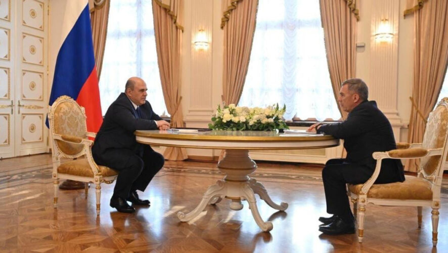 Премьер поблагодарил президента за организацию мероприятий Евразийского межправительственного совета.