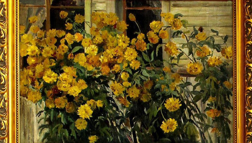 Теперь полотно можно увидеть в зале живописи Дома-музея.