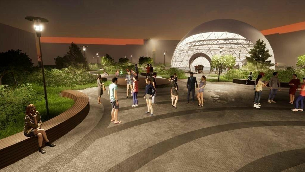 Площадь благоустроенной территории составит более 700 квадратных метров.