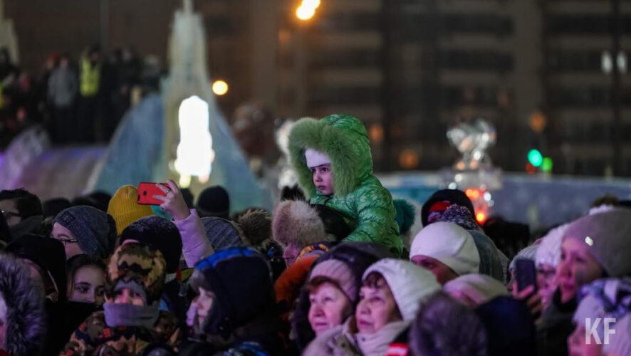 В столице Татарстана продолжаются праздничные мероприятия.